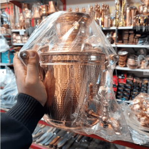 سماور مسی رو گازی چکشی