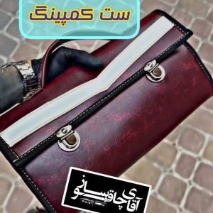 کیف طبیعت گردی ست به همراه ۴ عدد (چاقو بوشکرفت راسته و ساطور) Dr.rasoli