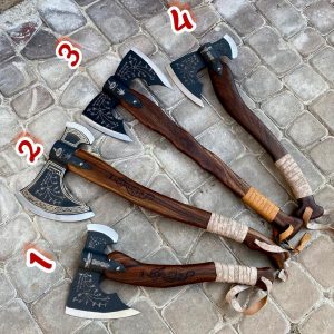 تبر شاه شماره 2(سایز اصلی و استاندارد تبر کریتوس 70 سانتی) چوب گردو بسیار مقاوم و کاربردی