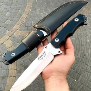 چاقو کمپینگ شکاری مخصوص ایپک آهن بر بهمراه غلاف رایگان