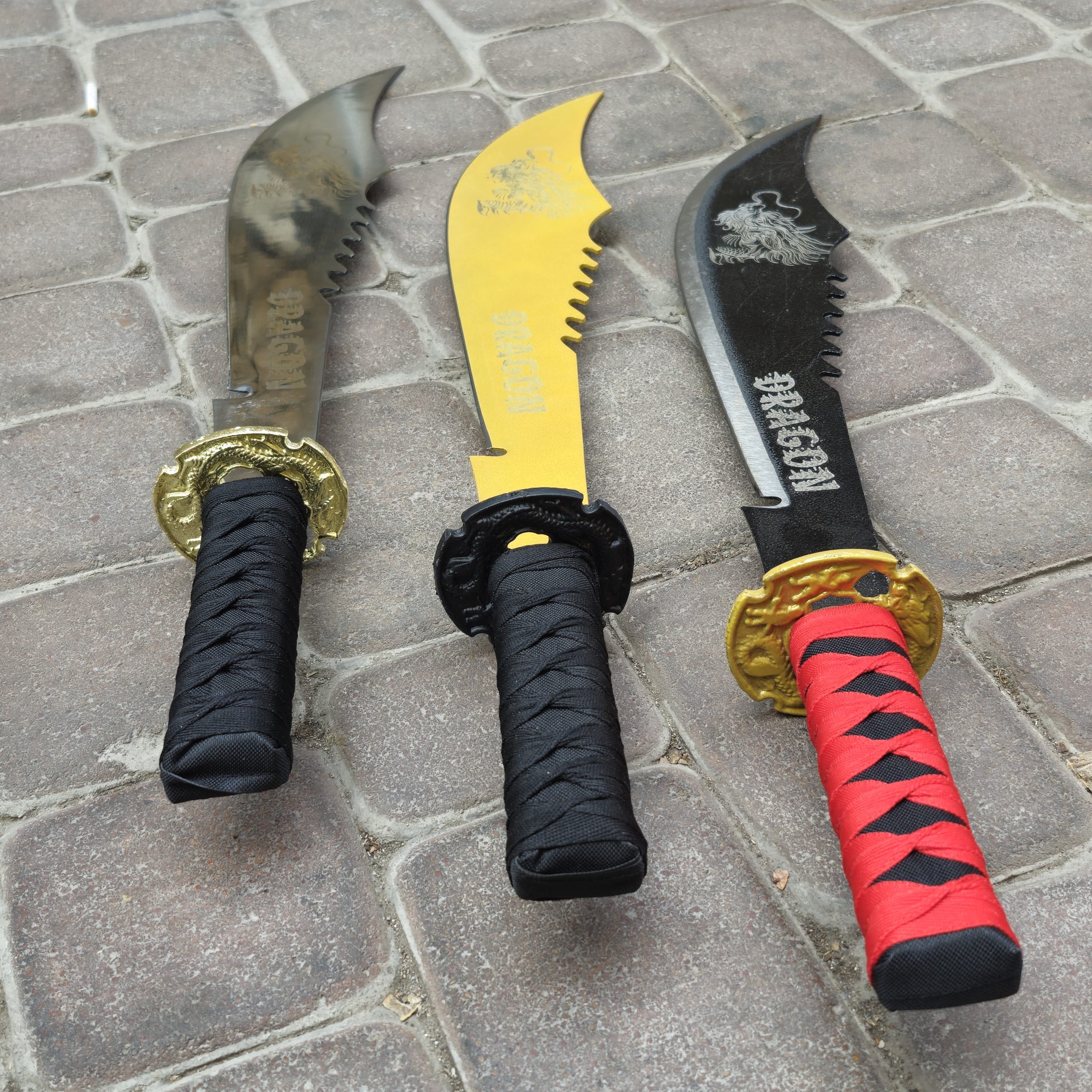 🗡️ بامبوزن مدل دراگون ۶۰ سانتی با غلاف رایگان لاتی گرد 🗡️ - Image 5
