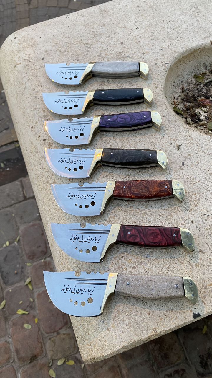 چاقو تیزی معروف به زیبا رویان زنجان + با غلاف رایگان - Image 2