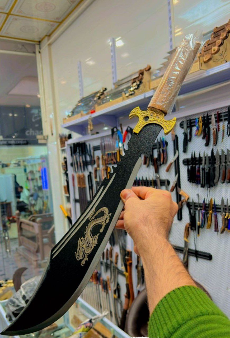 بامبوزن قبضه طلایی