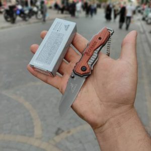 چاقوی گربر ضامن دار x27