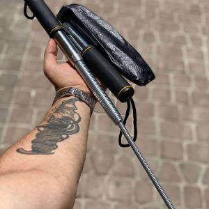 باتوم فنری فولاد براق