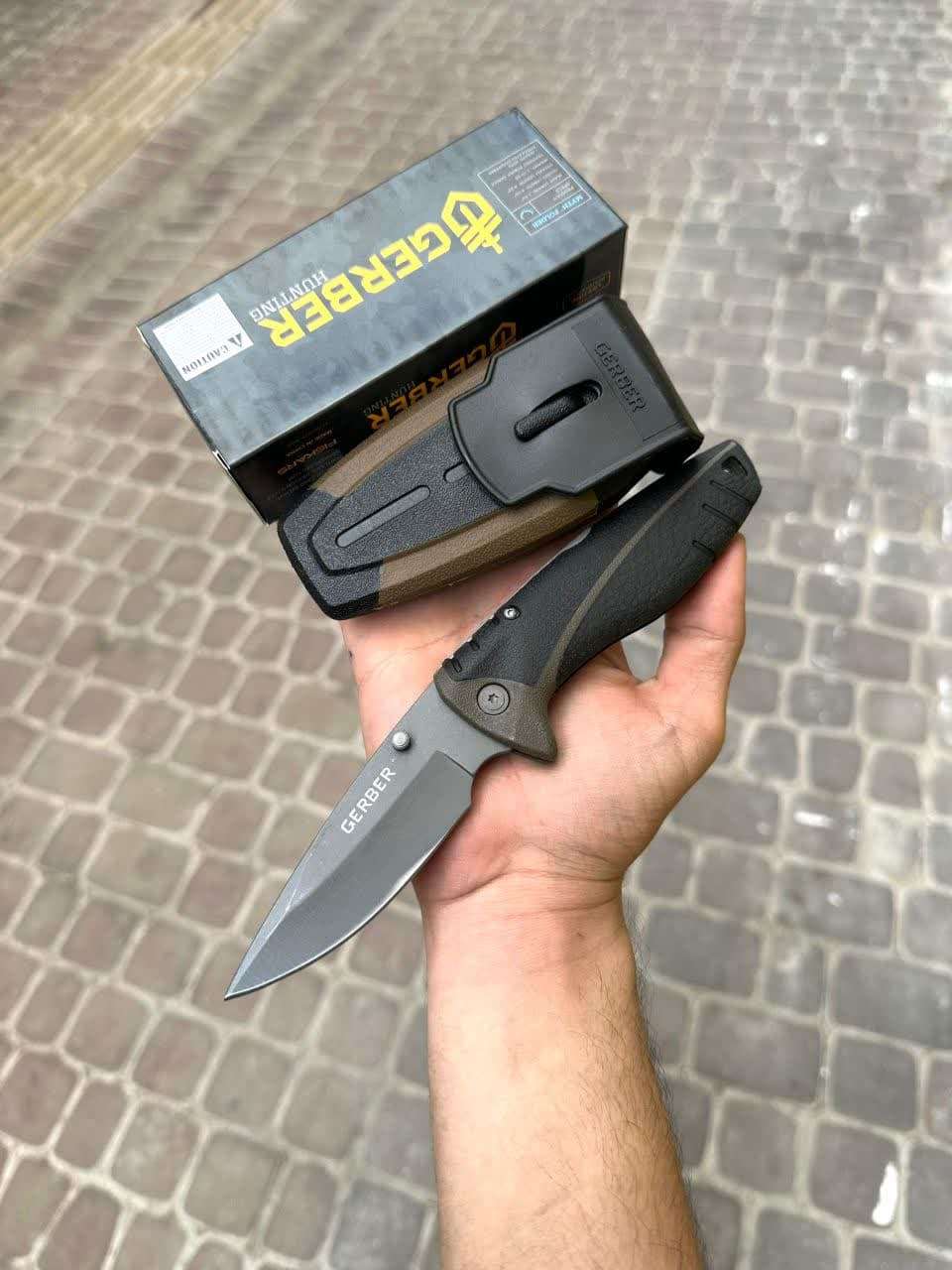 گربر جیبی نارنجکی غلاف تیز کن دار