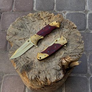 چاقو جیبی تاشو برونینگ fa29 طلایی