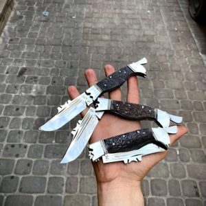 چاقو دنده ای تاج استیل پرنده استخوان