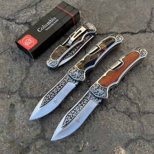 چاقو جیبی کلمبیا 3154 کهربا
