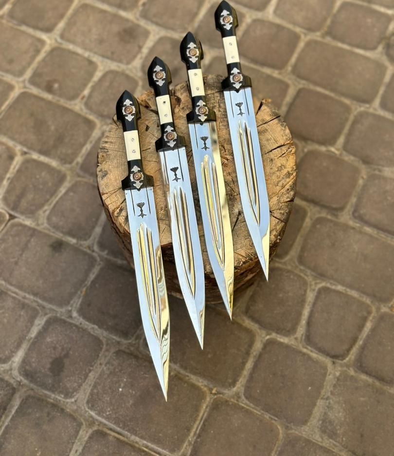نیمچه 40 سانت دسته فیبر وسط استخوان طول کار 40 سانت تیغه فنره ماشین