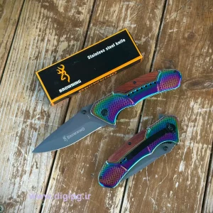 چاقو برونینگ F81 (هفت رنگ) اورجینال