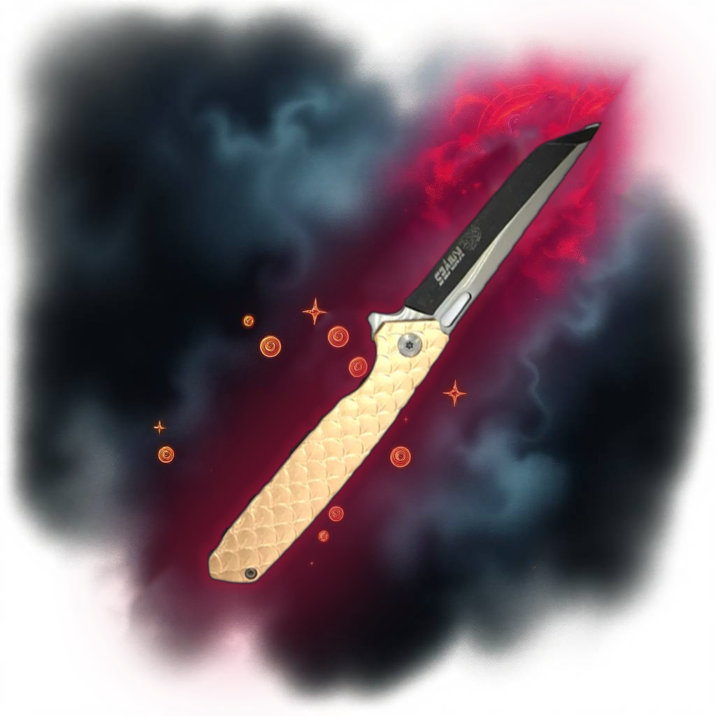 جیبی وارداتی برند knives طرح تانتویی fine
