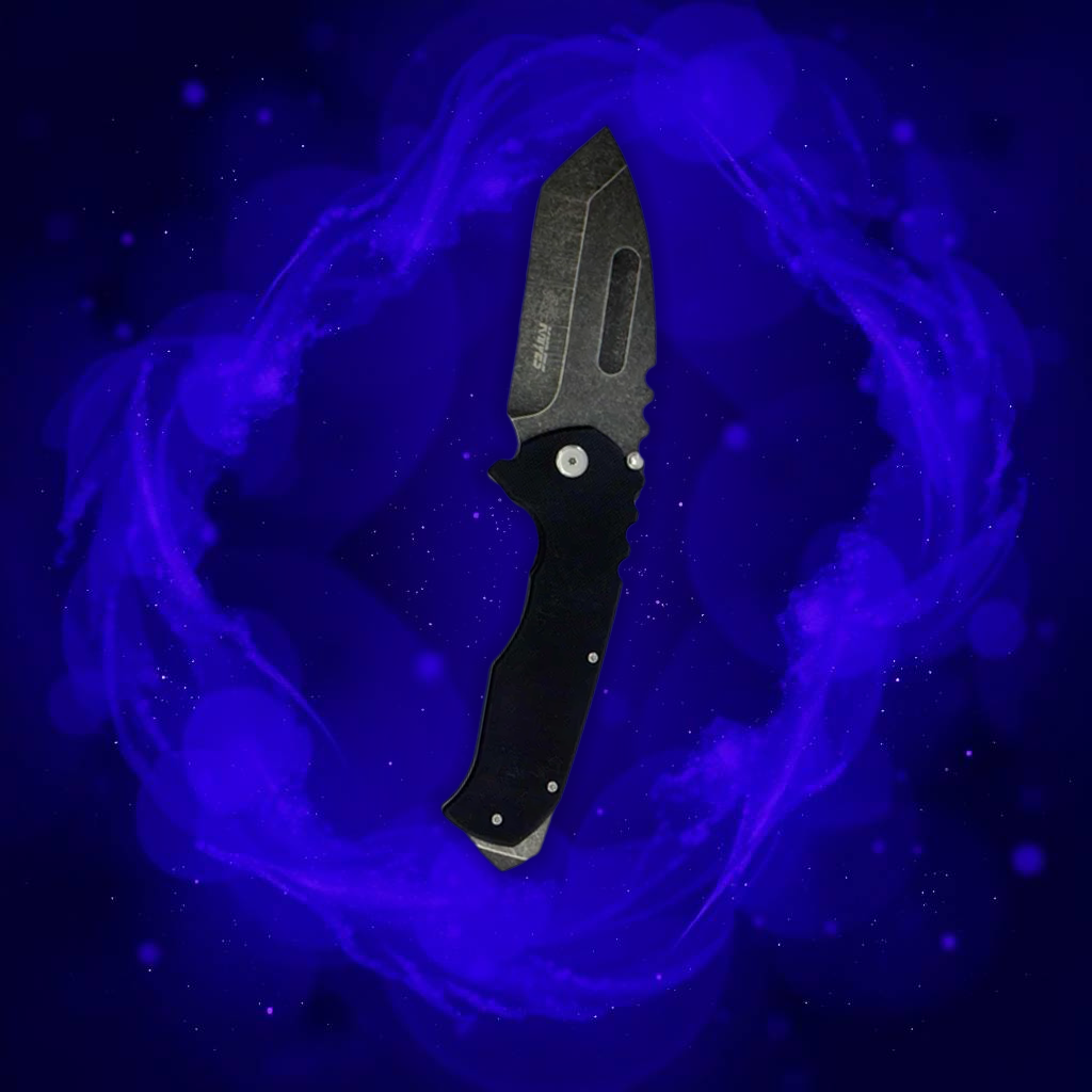 جیبی وارداتی برند knives تیغه سنگ شور