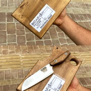 تخته گوشت چاقو دار استیل بیکاک( استاد موسوی )