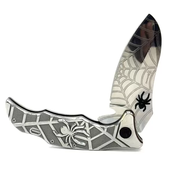 چاقوی جیبی وارداتی Silver spider - Image 4