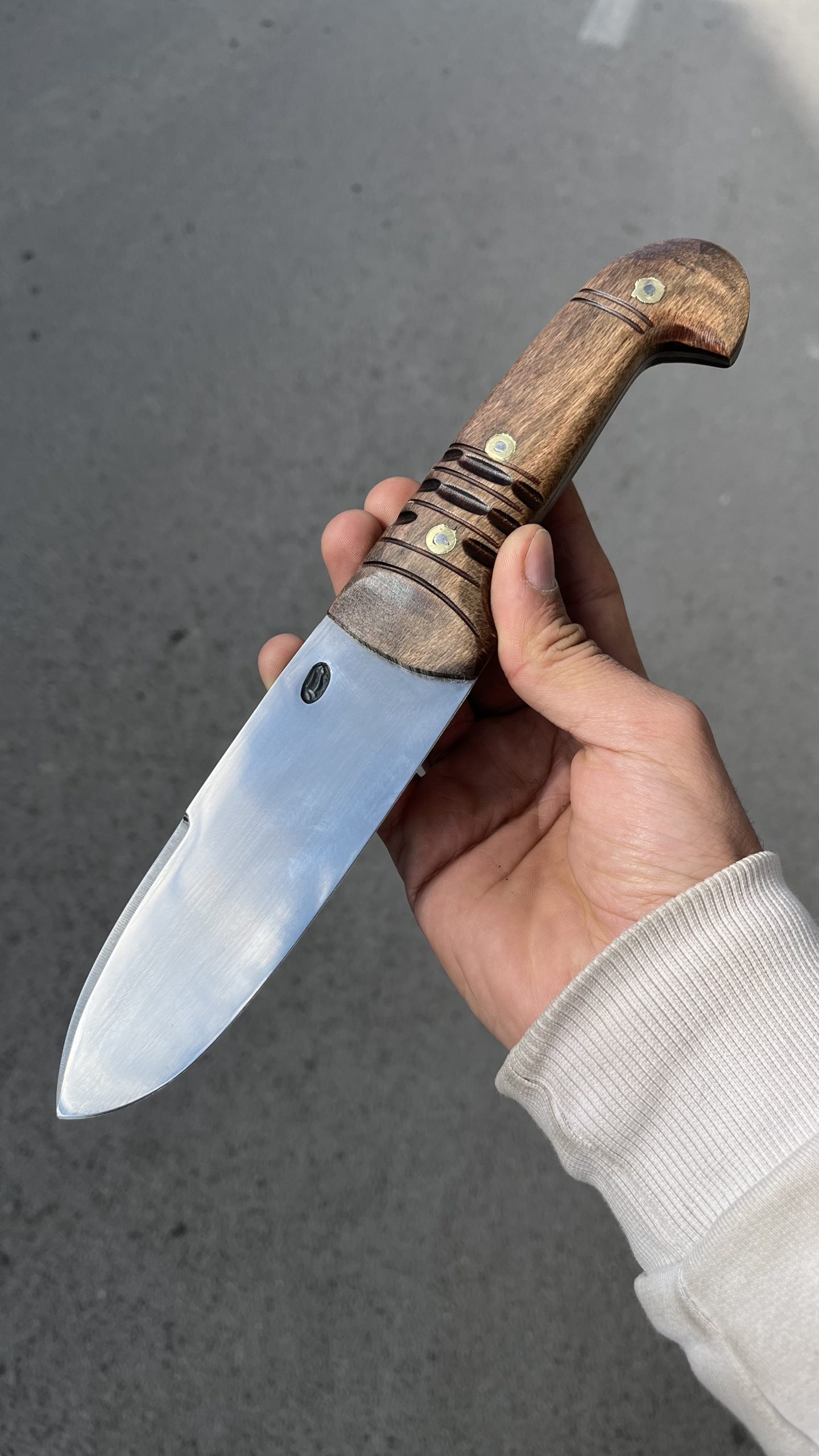 چاقو سلاخی استاد حیدری (ساخت زنجان)