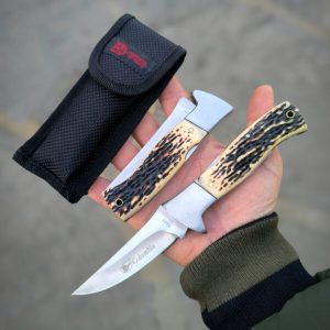 چاقو ضامندار کلمبیا طرح شاخ بزرگ