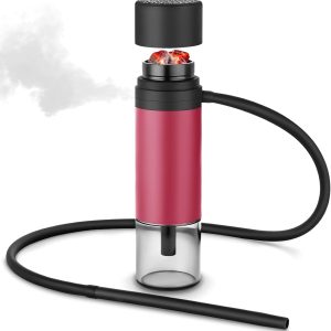 بخور مسافرتی و ماشینی Hookah (اورجینال) مشکی اصل به شرط کامدهی و طعم عالی و ( این محصول مشابه هم دارد که کیفیت بدنه آن بسیار پایین است در خرید خود دقت کنید)