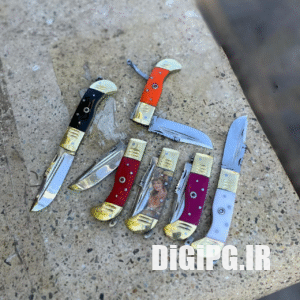 چاقو دنده ای استاد معرفت 18cm رنگبندی موجود
