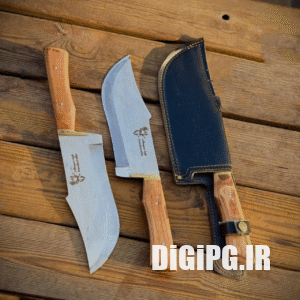 چاقو شکار آهنگری زنجان به همراه غلاف قیمت مناسب