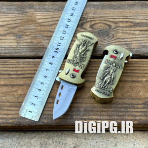 چاقو فندکی cowboy | تیغه چاقو استیل ضد زنگ