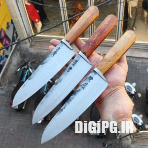 چاقو راسته بری داداشی سوهان نشان برای قصابی تیغه فولادی