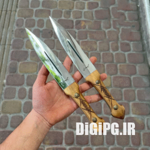 نیمچه 30 سانتی حیدری مدل دو لب همراه با غلاف