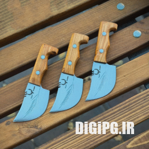 چاقو کپوری کوچک فولادی با غلاف ساخت زنجان + با غلاف رایگان