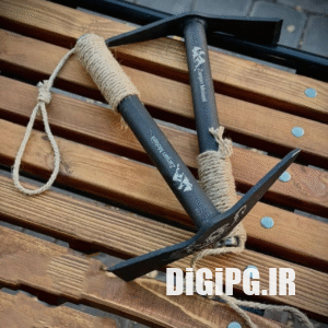 تیشه کوهنوردی فولادی مدل بند دار ساخت زنجان سایز کوله پشتی
