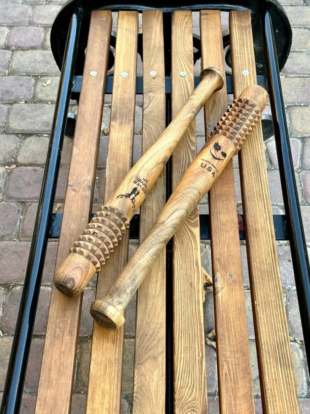 چوب بیسبال گرز از جنس چوب گردو سایز ۴۵ سانت