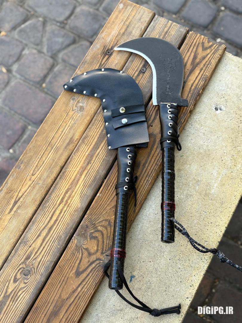 🔪 داس ضد ضربه دولبه بدون نیزه (ساخت زنجان) - قدرت و اصالت در یک ابزار 🔪