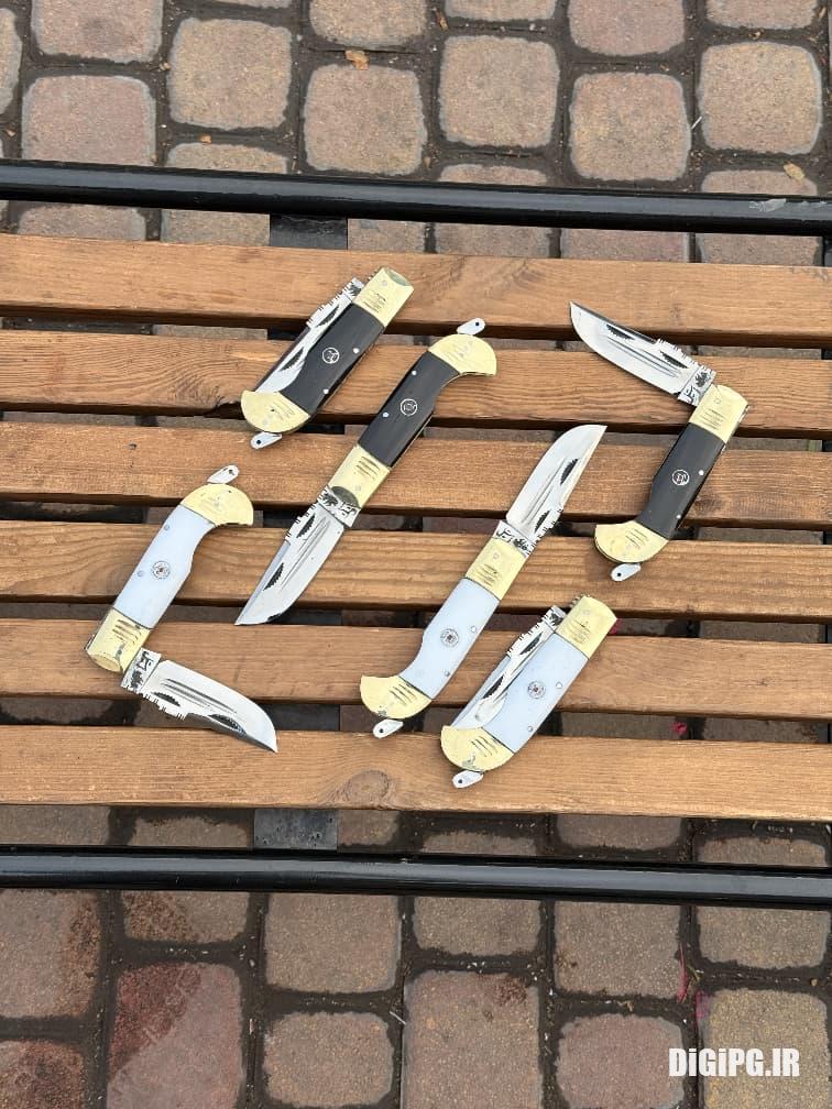 🔪 چاقوی دندهای خدایی سفید (ساخت زنجان) - جلوهای اصیل و قدرتمند 🔪
