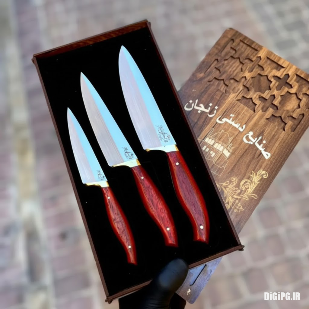 ست اشپزخانه سه تایی منفرد باجعبه کادویی چوبی بسته ۳ عددی