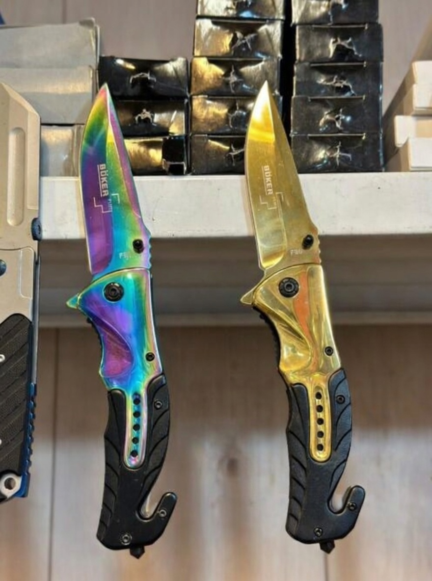 چاقوی BOKER PLUS مدل F90 در دو رنگ – طراحی مدرن و خوشدست برای استفاده روزمره و سفر