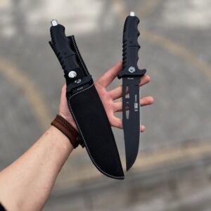 شکاری کلمبیا اصل با غلاف ته دسته شیشه شکن