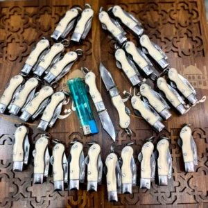 چاقوبابا مینی طول کلی ۱۰ سانت دسته فیبراستخوانی