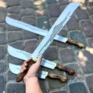 بامبو زن یوسف ۶۰ سانت یک تیغه فولادی