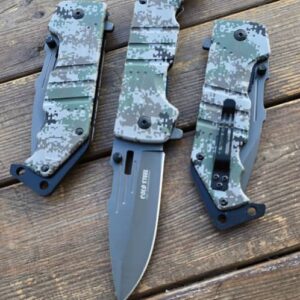 چاقوی ضامن‌دار بزرگ مدل Cold Steel با تیغه مقاوم و ساخت باکیفیت